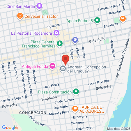 Dr Marcos Luis Benavidez map