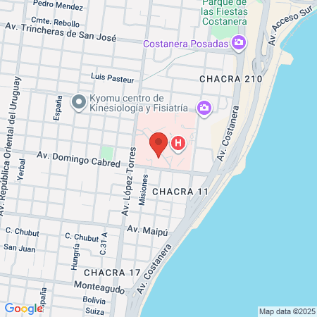 Instituto Clinico Posadas map