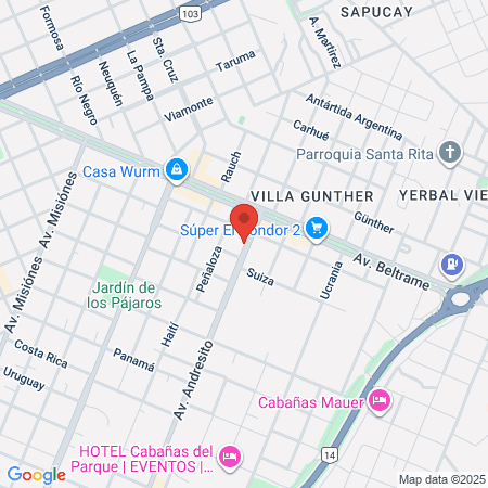 Centro Terapéutico Y Capacitación map