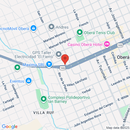 Instituto Del Von map