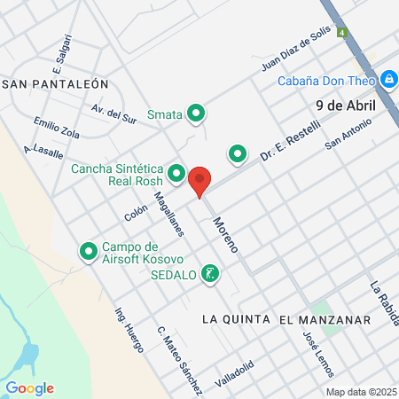 Dr Eduardo Ragogna map