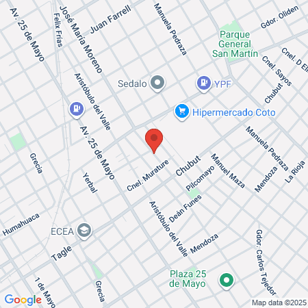 Dra Calvo Patricia map