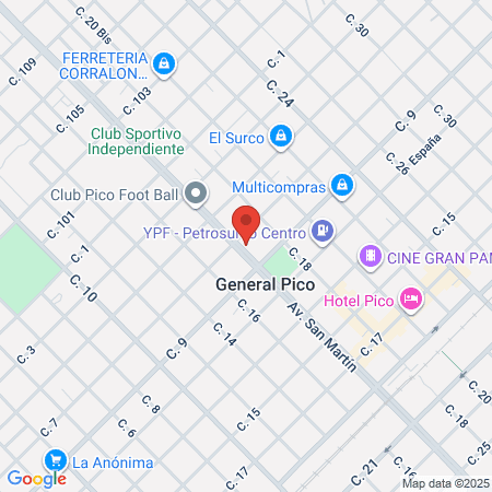 Consultorios Cenedi map