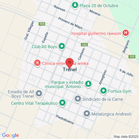 Clínica Veterinaria Winka map