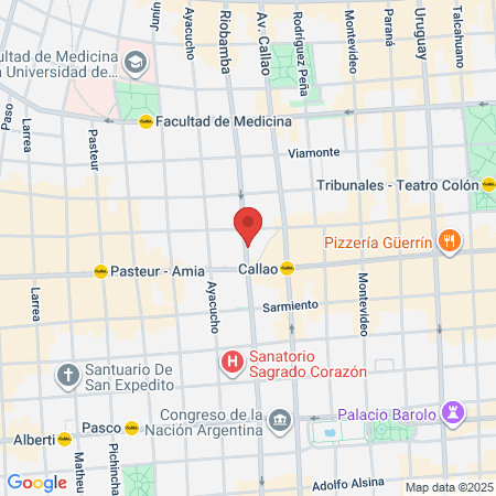 Licenciada Roxana Schvab map