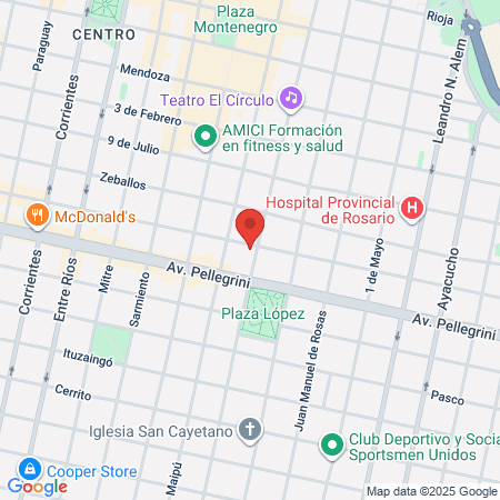 Dante Peluquería map