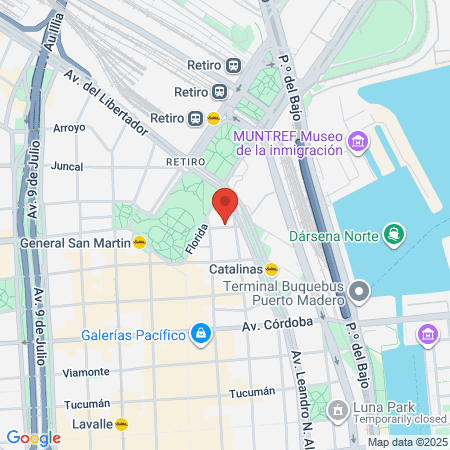 Dra Marisa Geller map