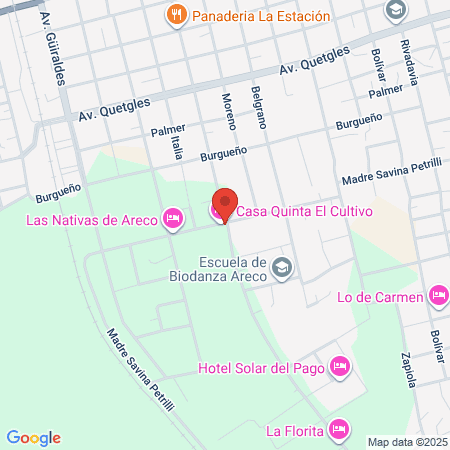 Hotel Rincón De Areco map