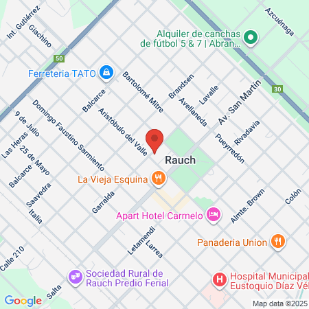 Estancia Don Silvano map