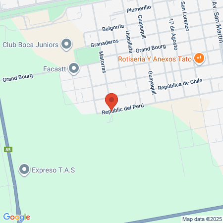 Peluquería Unisex Natural Style map