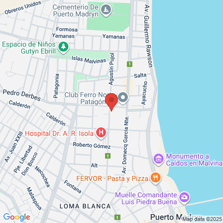 Gimnasio Complemen map