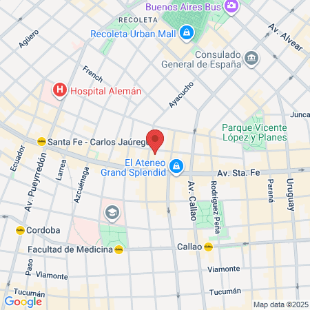 Sanatorio Mater Dei map