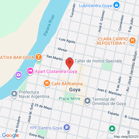 Consultorio De Kinesiologia map