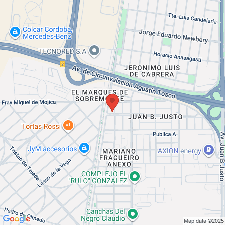 Barber Shop Rossi map