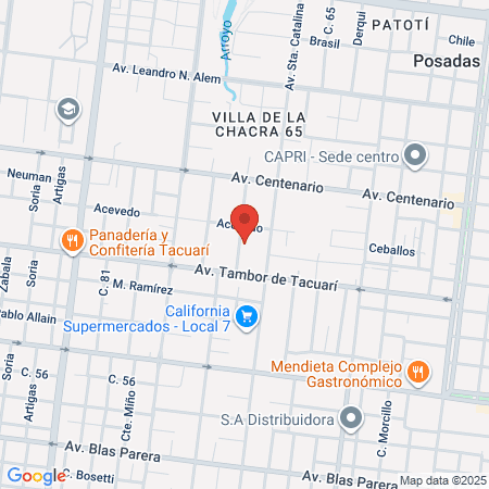 Mimomento Tania Armoa map