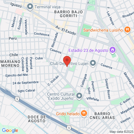 Centro Vecinal 1° De Marzo map