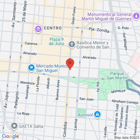 Consultorio Nutricional Lic Iris Noelia Ruiz map