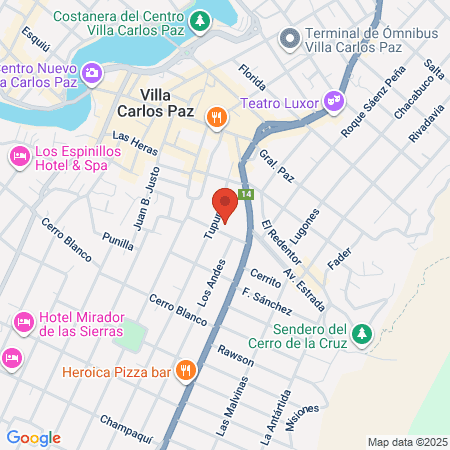 Barbero Osvaldo J map