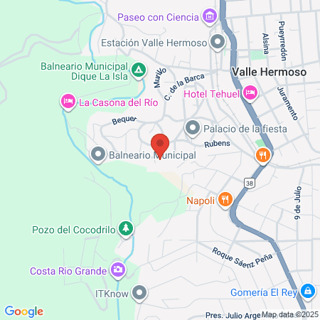 Dispensario Municipal Santa Teresa De Valle Hermoso map