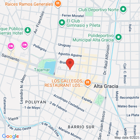 Ortopedia Doctor Pie map