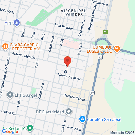 Protesis Dentales Rojas map