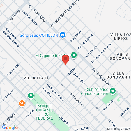 Consultorio Odontologico Dra Karina Urturi map