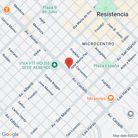 Odontología Alina Harvey map