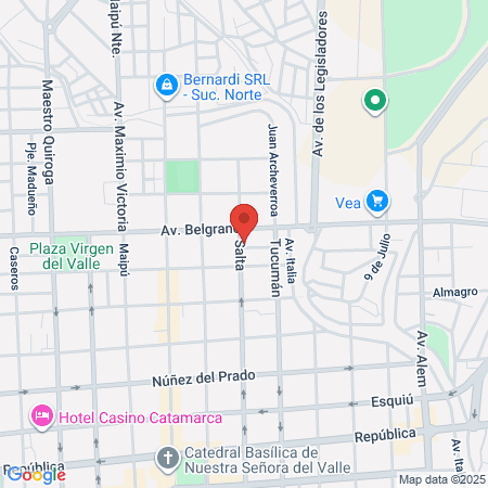 Dra Basso De Gonzalez Vera Irma map