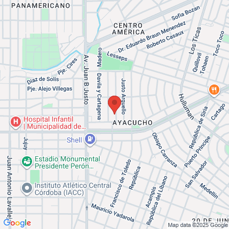 Dra María Porta map