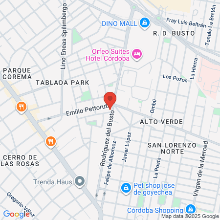 Clinica Del Cerro map