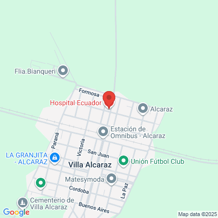 Hospital Felipe Hera map