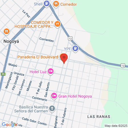 Caps Dr Rene Favaloro map