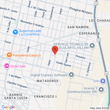 Luis Carlos Peluqueria map