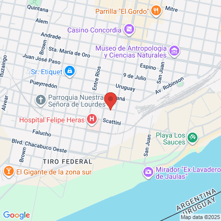 Veterinaria Del Milagro map