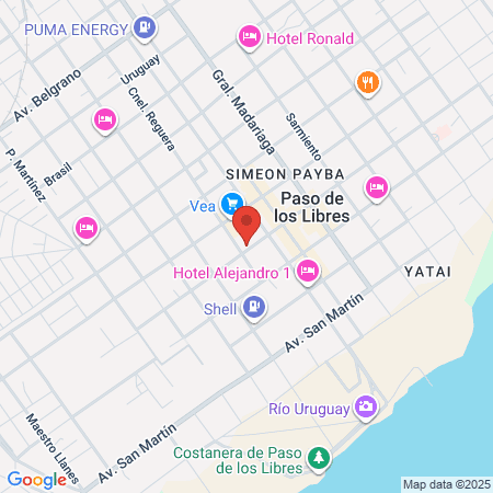 Supermercado Del Animal map