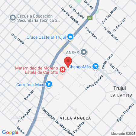 Calistenia En Moreno map