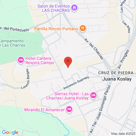 Oxígeno Gimnasio map