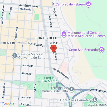 Consultorio Fisiokinesico map