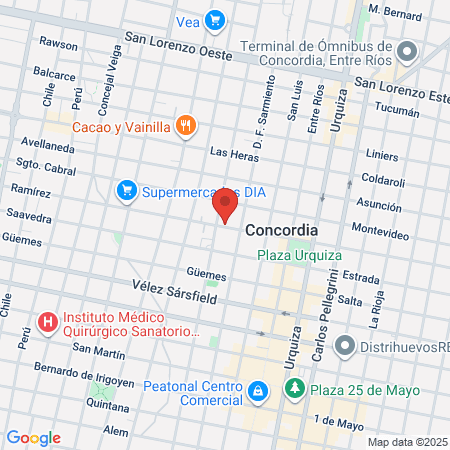 Centro De Columna map