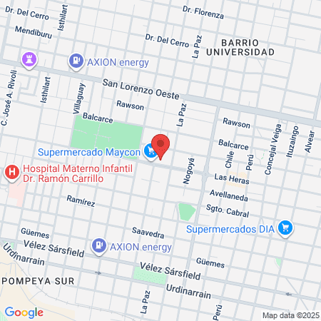 Instituto Médico San Lucas map