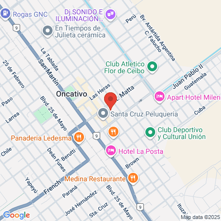 Gaudium Gimnasio map