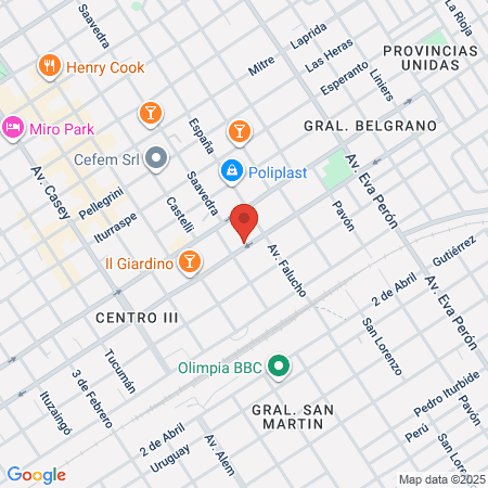 Couper Peluqueros map