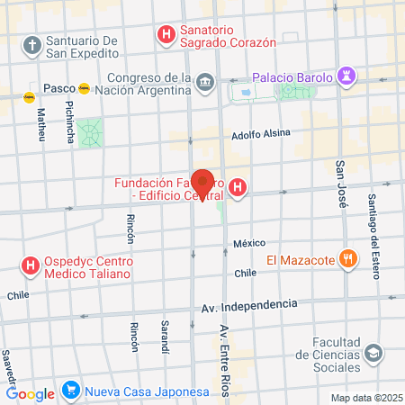 Guardia Odontologica Hospital Posadas map