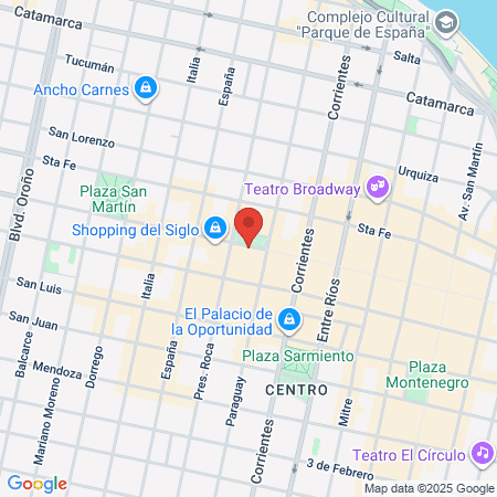 Spazio Sguassero map