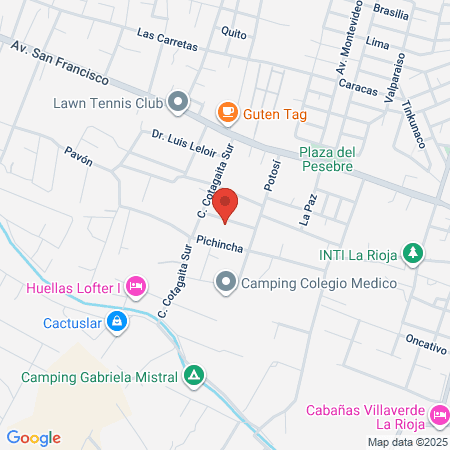 Maria Salazar Studio map