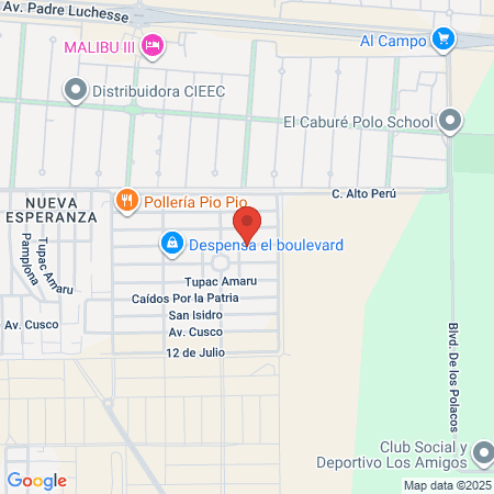 Micaela Paez Pro Makeup map