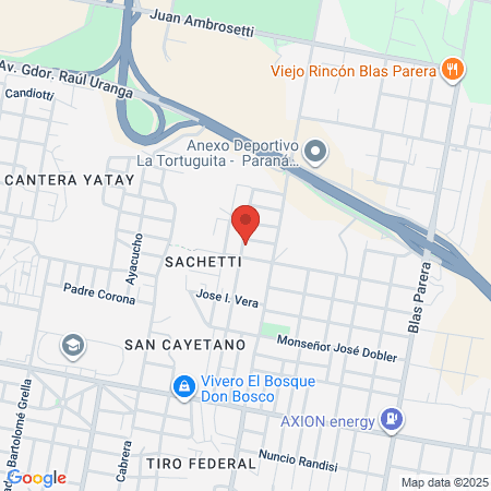 Maxi Oliver Entrenamientos map