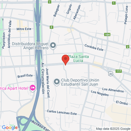 Estetica Colibrí map