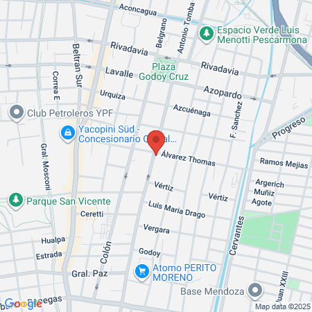 Auténticos Barbería map