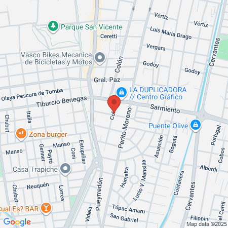 Diego García Peluqueros map